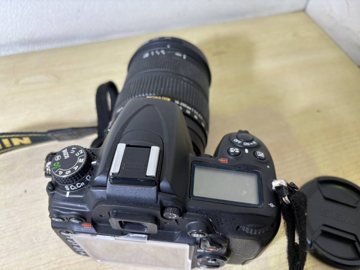 Nikon ニコン デジタルカメラ 一眼レフ D7000 SIGMA DC 18-200mm 1:3.5-6.3 HSM ★★ 2416a0025の画像5