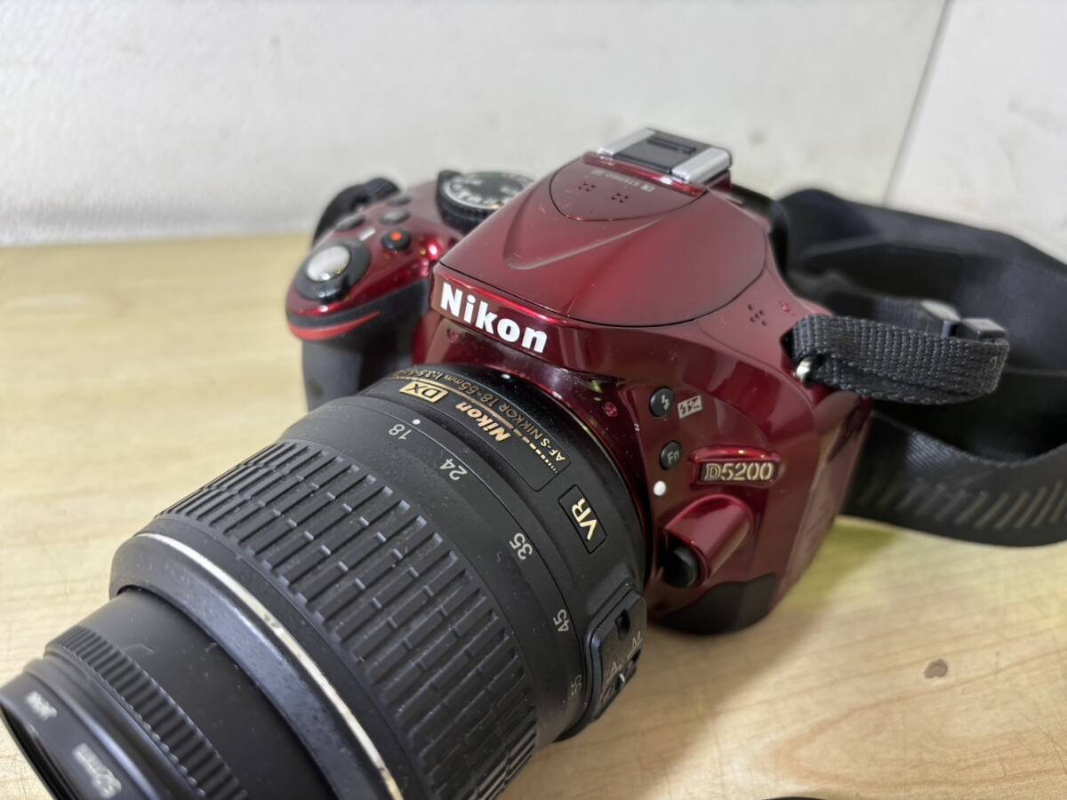 Nikon ニコン デジタルカメラ 一眼レフ D5200 Nikon DX AF-S NIKKOR 18-55mm 1:3.5-5.6G ★★ 2416a0027の画像2