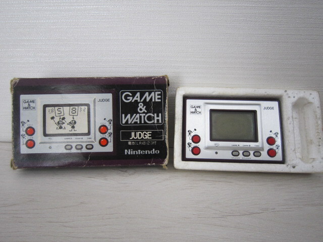 任天堂 ゲームウォッチ ジャッジ Nintendo GAME&WATCH JUDGE IP-05【中古】YO4005ZE【送料無料／匿名配送】_画像1