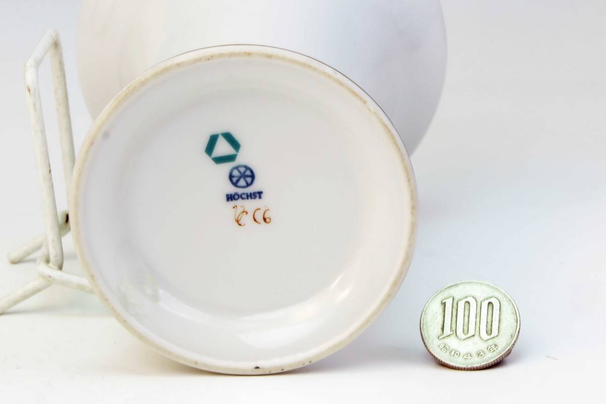 ヘキスト = 青花絵付け・花瓶 = B (1級品) | bioimune.com.br