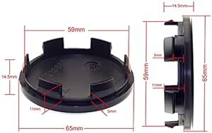 ホイールセンターキャップ ４枚セット 外径65mm 内径59mm ホイールキャップ シンプル センターキャッ_画像4