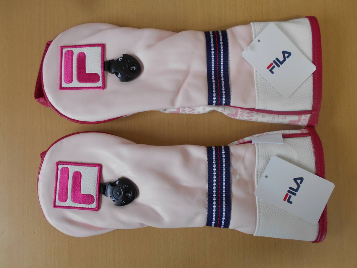 #FILA 5 pcs set DR×1 FW×2 UT×2 color / light pink new goods #