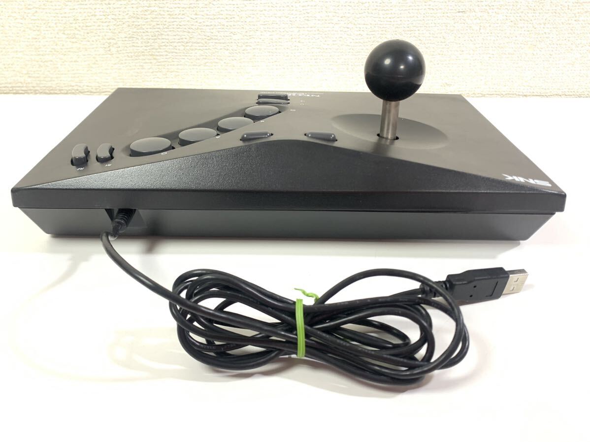 【現状品】エクサーNEOGEO ネオジオ STICK2 コントローラー USB PS3対応 テレビゲーム アーケードコントローラー アケコン 通電 動作未確認の画像4