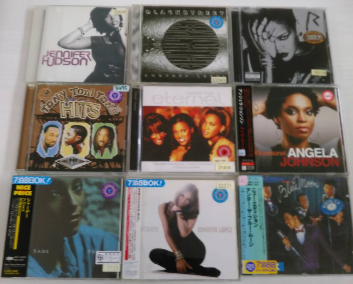 CDアルバム103枚☆ひと箱全部　R&B・ブラックソウル　まとめセット☆（O'Jays・Angela Johnson・Eric Martin・The Platters・Ashanti 他）