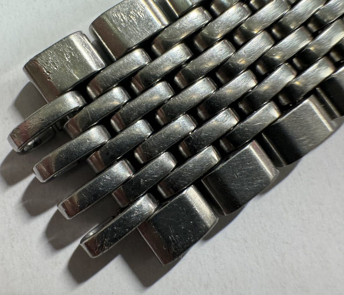 オメガ 1037 ベルトの部品 コマ ステンレスベルト OMEGA vintage stainless steel bracelet parts せ-1の画像2