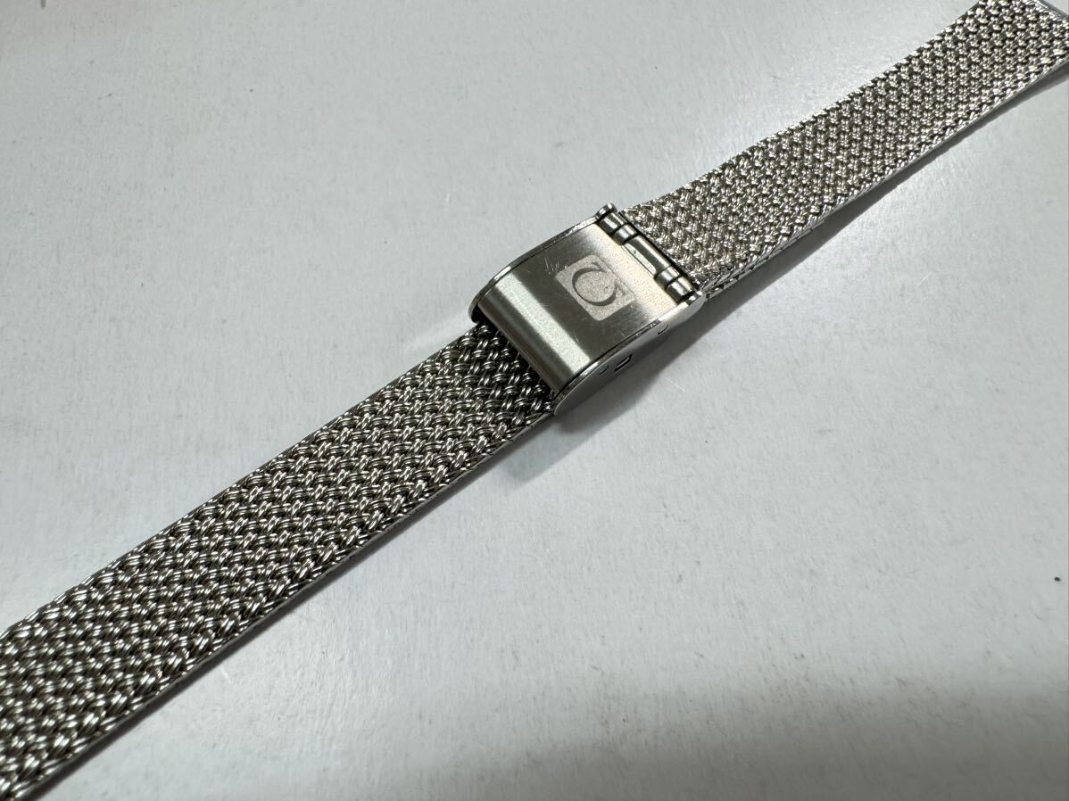 オメガ ステンレスベルト ラグ幅12mm用 レディース OMEGA stainless steel bracelet メッシュベルト　193-15_画像4