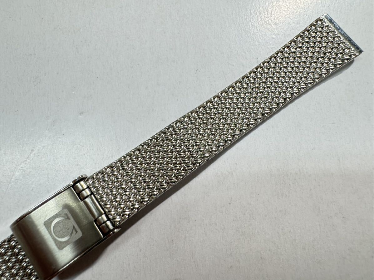 オメガ ステンレスベルト ラグ幅12mm用 レディース OMEGA stainless steel bracelet メッシュベルト　193-15_画像3