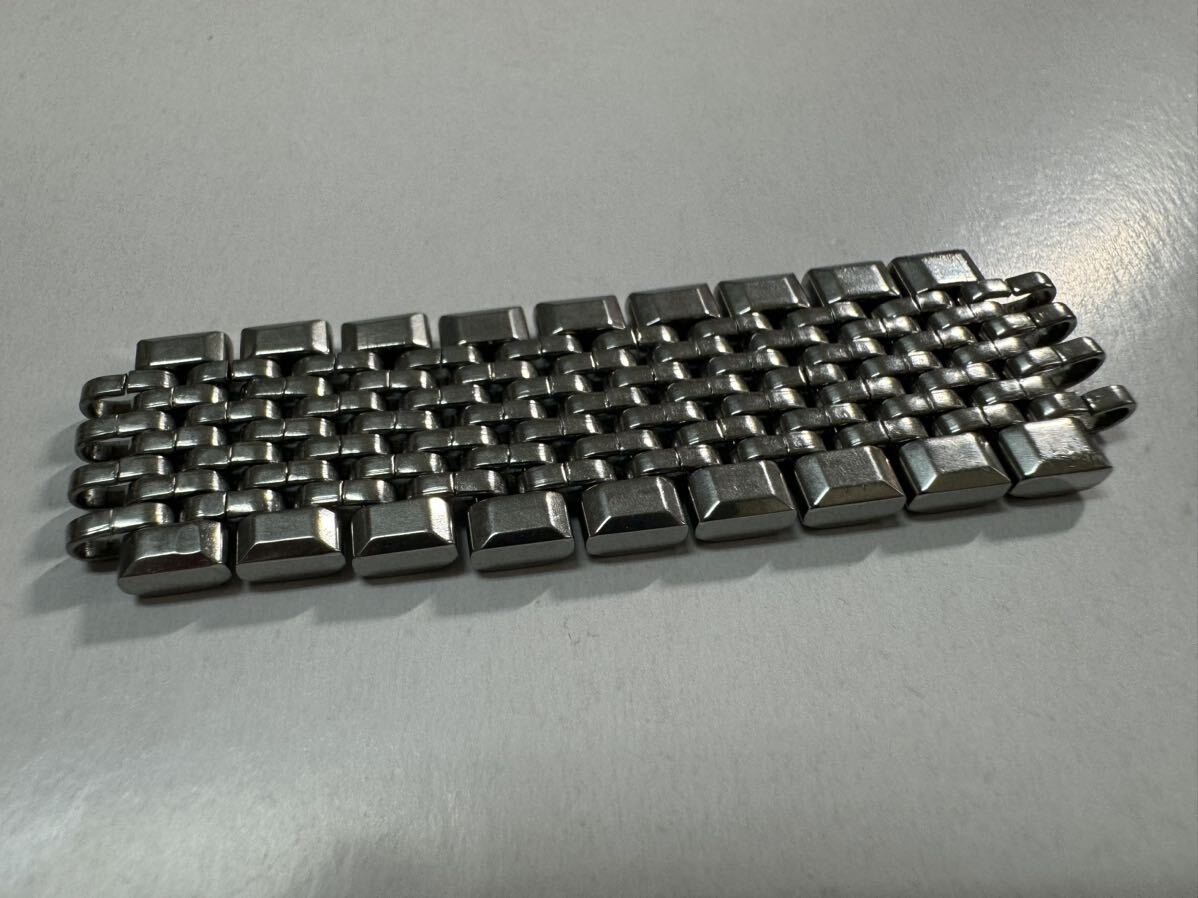 オメガ 1037 ベルトの部品 コマ ステンレスベルト OMEGA vintage stainless steel bracelet parts せ-1の画像7