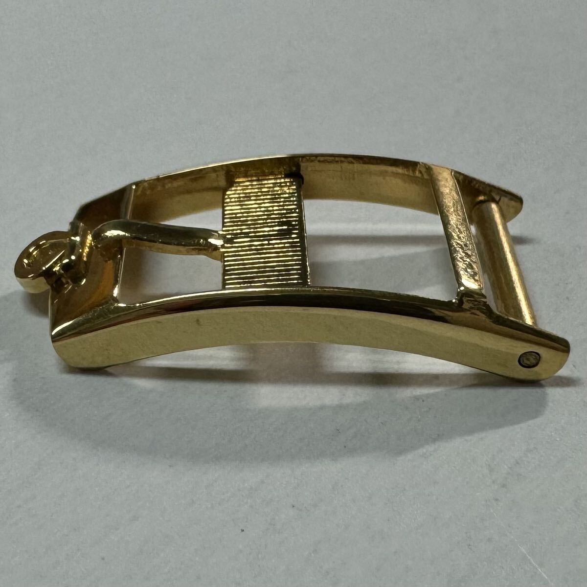 オメガ 尾錠 12mm幅 OMEGA 金色 buckle SWISS GOLD plated ま-1_画像5