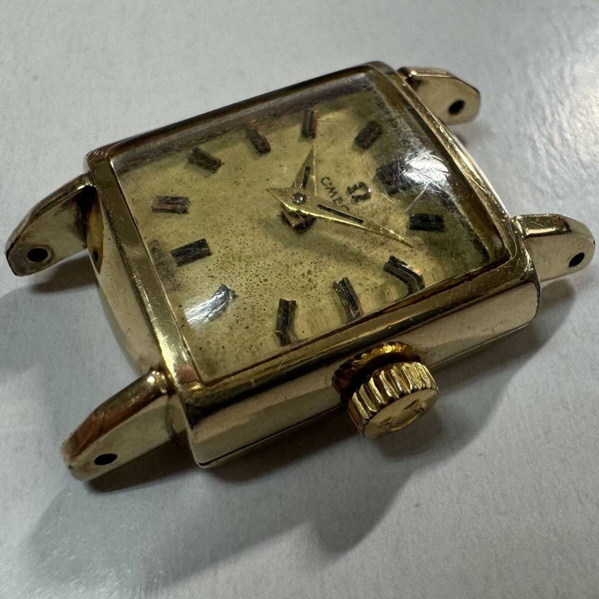 オメガ 手巻き レディース 腕時計 cal.245 3974-6 OMEGA vintage watch 金色　GOLD ラグ幅10mm さ-2_画像3