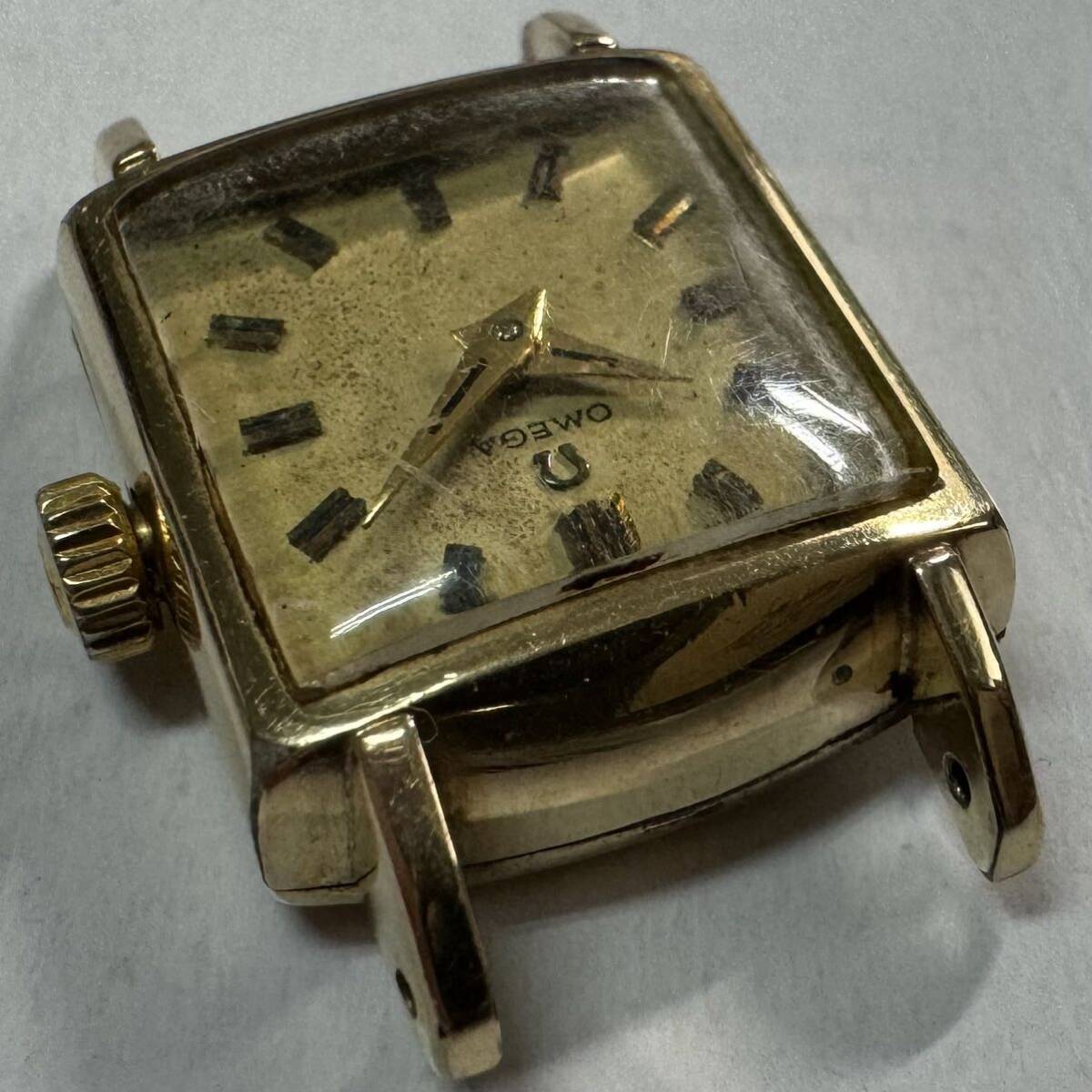 オメガ 手巻き レディース 腕時計 cal.245 3974-6 OMEGA vintage watch 金色　GOLD ラグ幅10mm さ-2_画像4