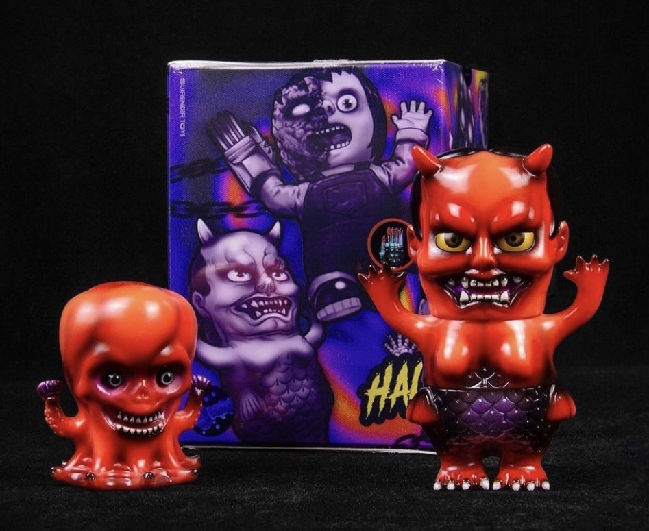 izumonster surrender toys 人魚 devil ningyo surrendertoys Halloween Box サレンダートイズ ZOLLMEN hxs nagnagnag ソフビ sofvi 新品の画像1