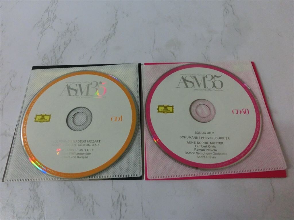 BO【GG-019】【80サイズ】▲Mutter, Anne-Sophie/アンネ・ソフィー/ASM35/40CD+BOOK/クラシックの画像6