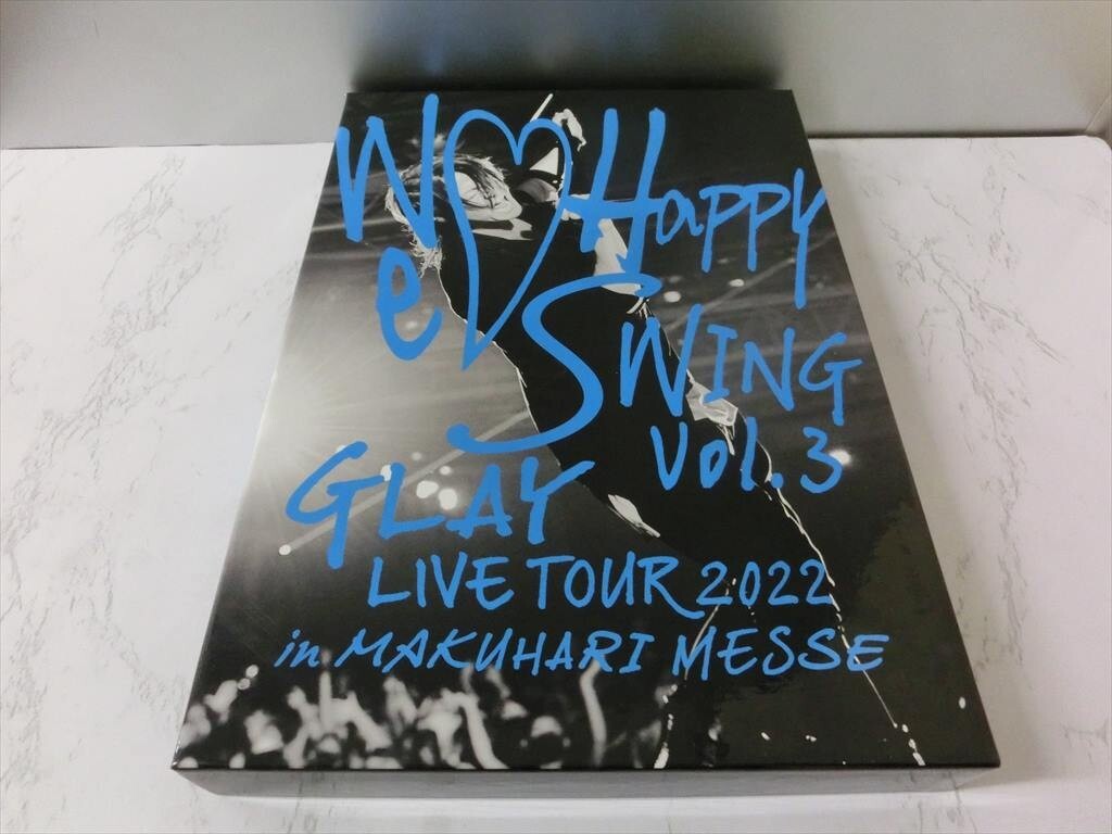 BO【GG-090】【60サイズ】▲GLAY LIVE TOUR 2022 ～We Happy Swing～ Vol.3/G-DIRECT限定盤/邦楽の画像1
