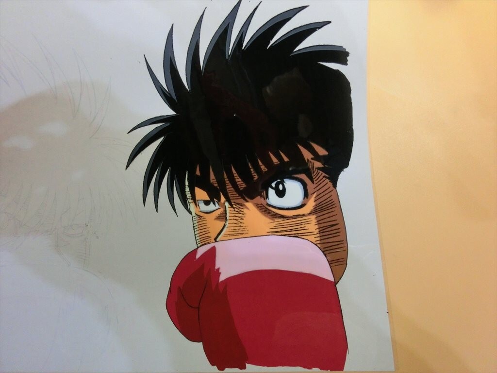 【HW89-98】【送料無料】♪セル画 はじめの一歩 幕之内一歩/HajimenoIPPO アニメ グッズ/※傷汚れ有_画像3