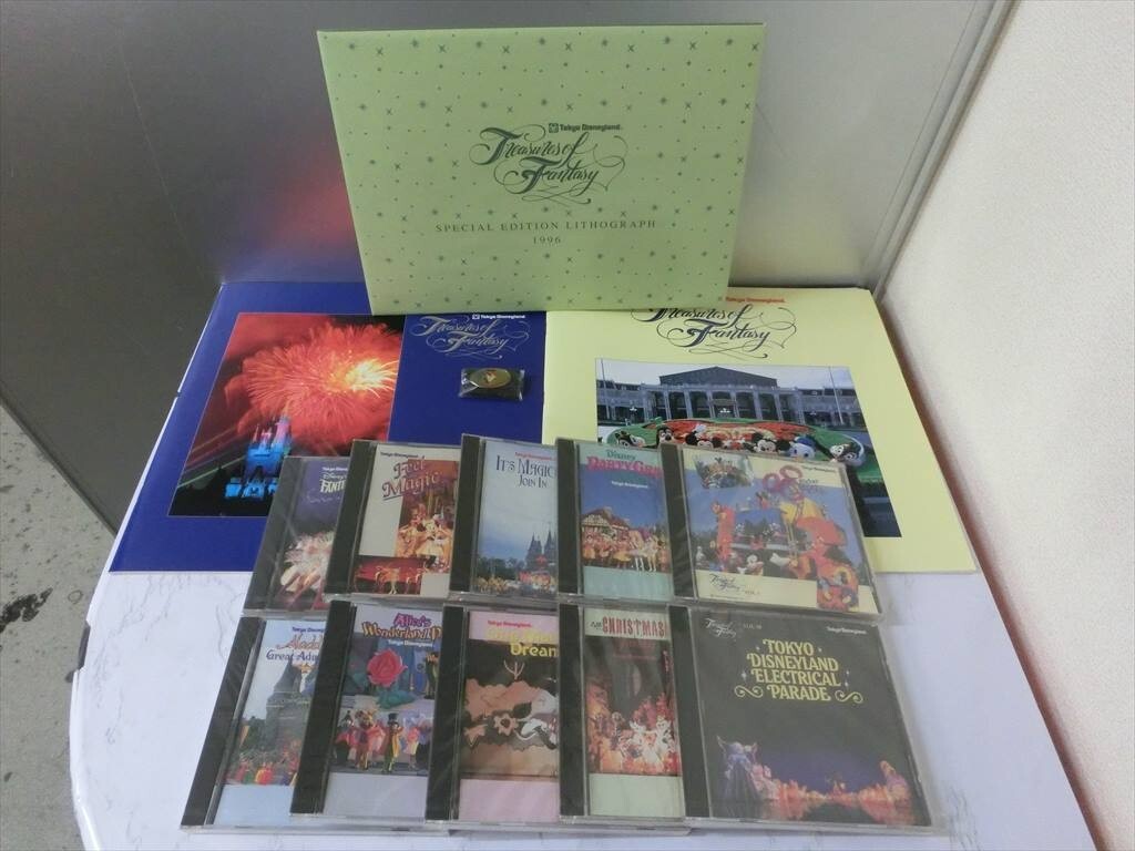 BO[GG-109][80 размер ]^ Tokyo Disney Land *to отдых z*ob* фэнтези /10CD+ инструкция +.. сборник + литография + булавка bachi