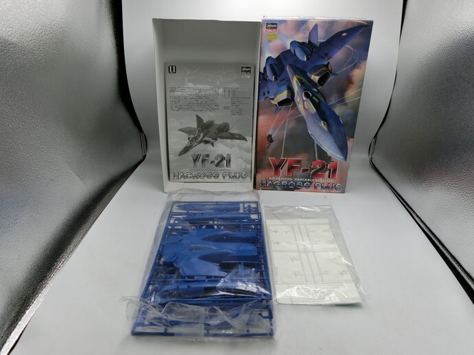 【HW90-37】【80サイズ】▲未組立/Hasegawa ハセガワ 1/72 YF-21 マクロスプラス プラモデル/※外箱傷み有の画像1