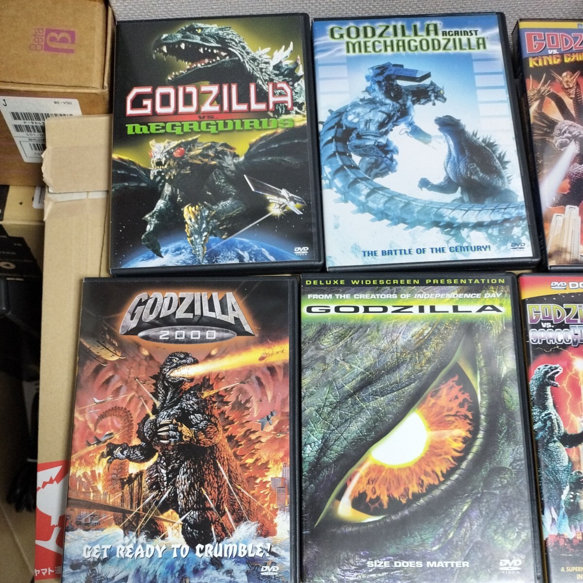 海外版 ゴジラ  GODZILLA  DVD BOX  7巻セットの画像2