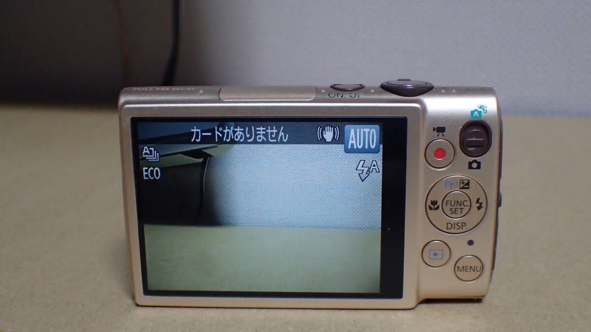 中古品 CANON キャノン IXY 610F PC1897 genuine battery also includedの画像9