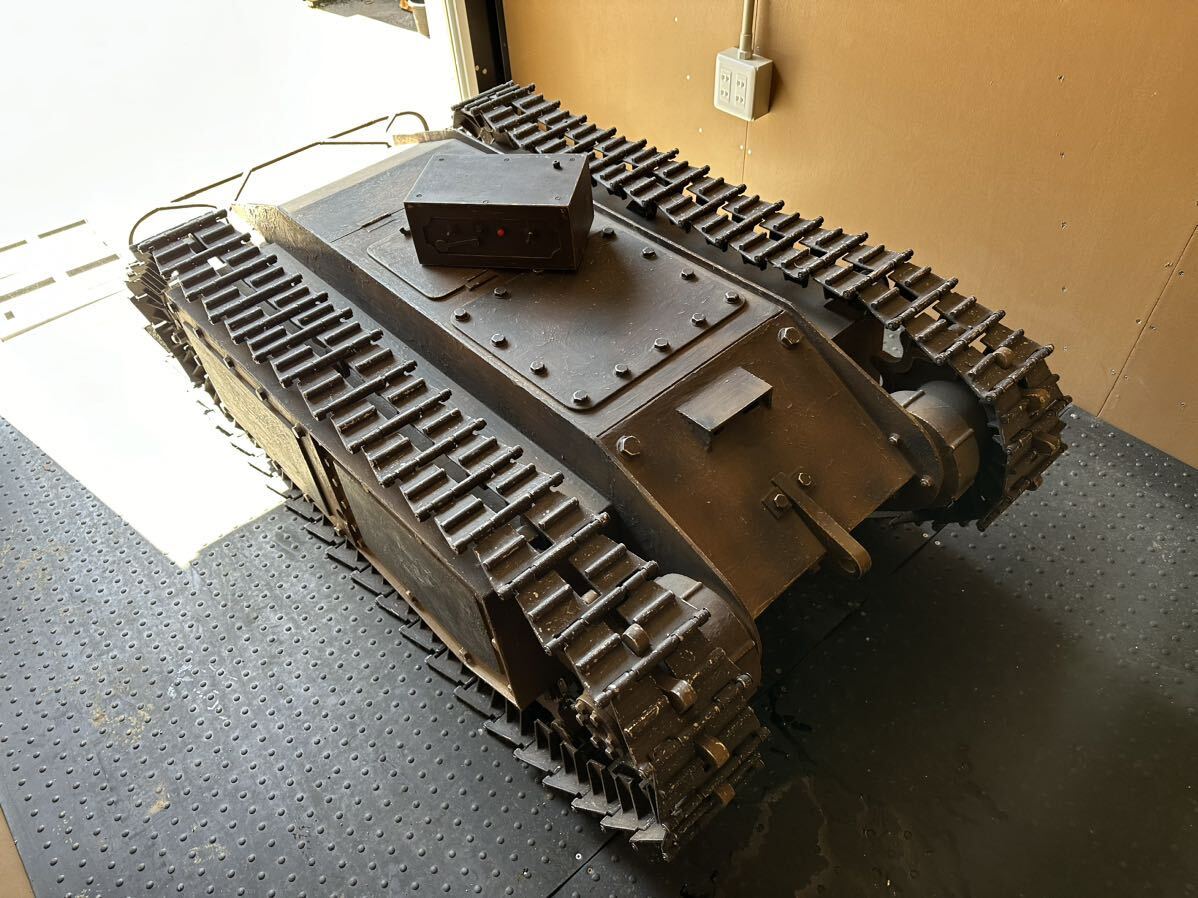 1/1サイズ 木製戦車 ゴリアテ 戦車 旧ドイツ 第二次世界大戦の画像4