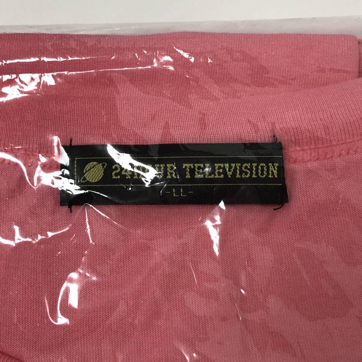 2014 year * heaven ...|24 hour tv * charity T-shirt | pink *LL size | Japan tv | unopened goods |