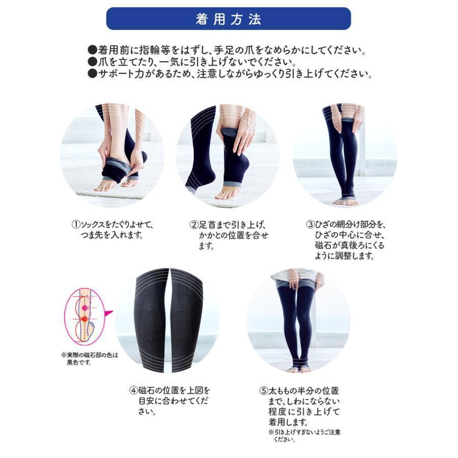 新品 未使用 ★ 【Dr.Scholl】 メディキュット マグネフローソックス ブラック サイズM-L ★_画像7