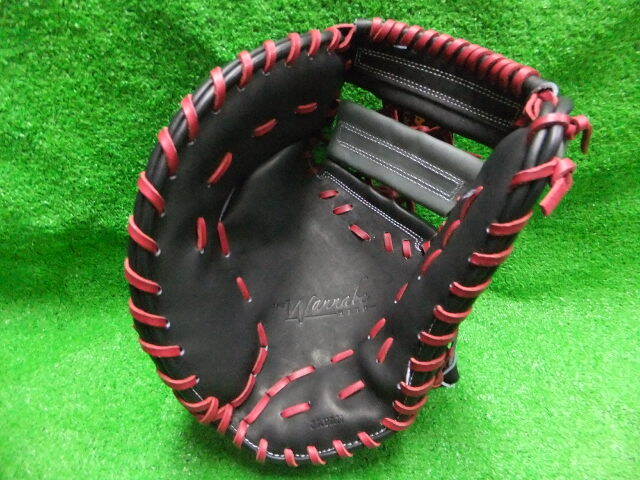 Wilsonソフト2024★WANNABI HERO捕手・一塁兼用・左投用/８L型 WBW101879*ブラックxCグレー★25%OFF!