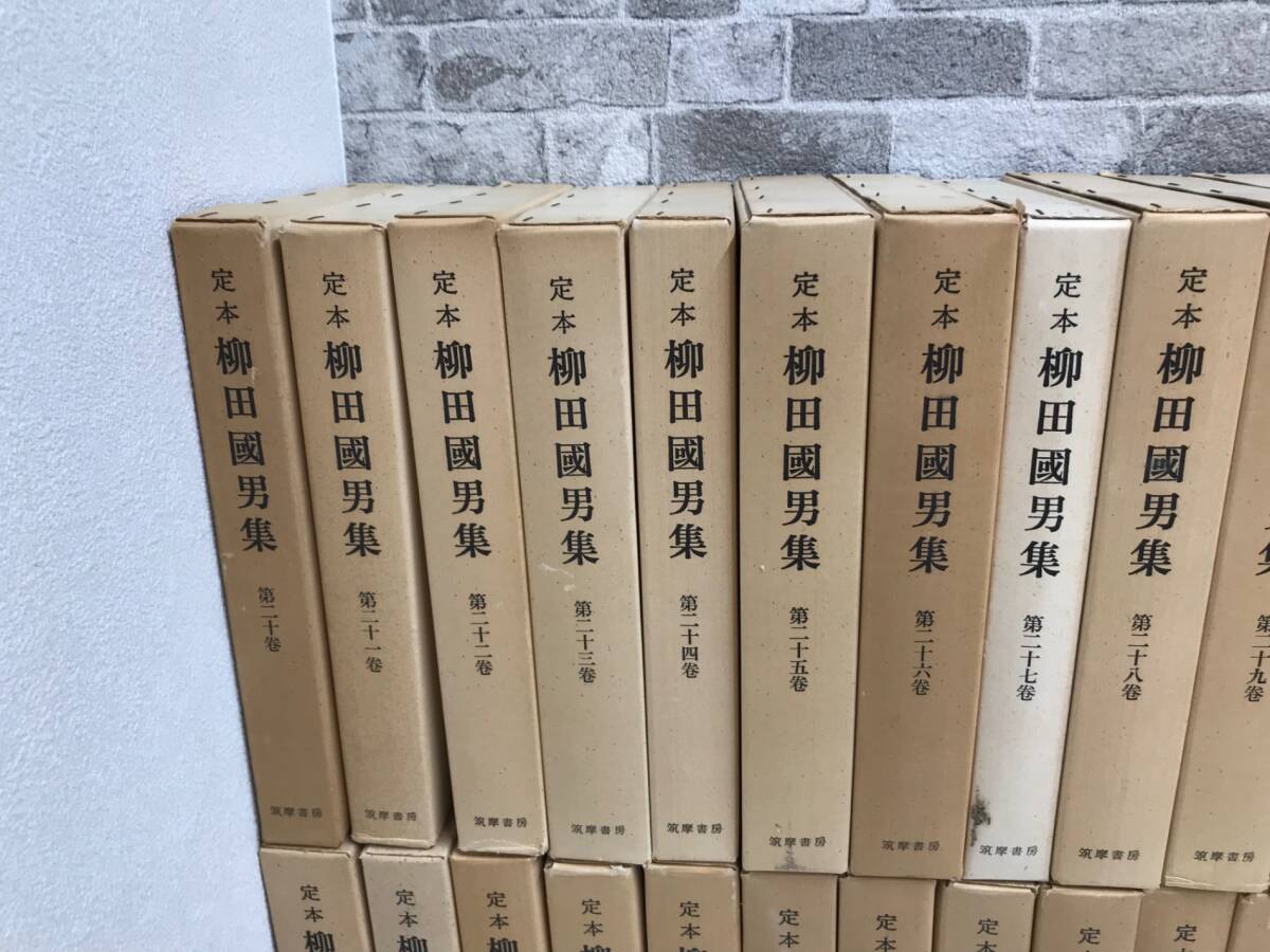  Yanagita Kunio .book@*. rice field . man compilation new equipment version all 31 volume + another volume 5 volume all 36 pcs. set .. bookstore 