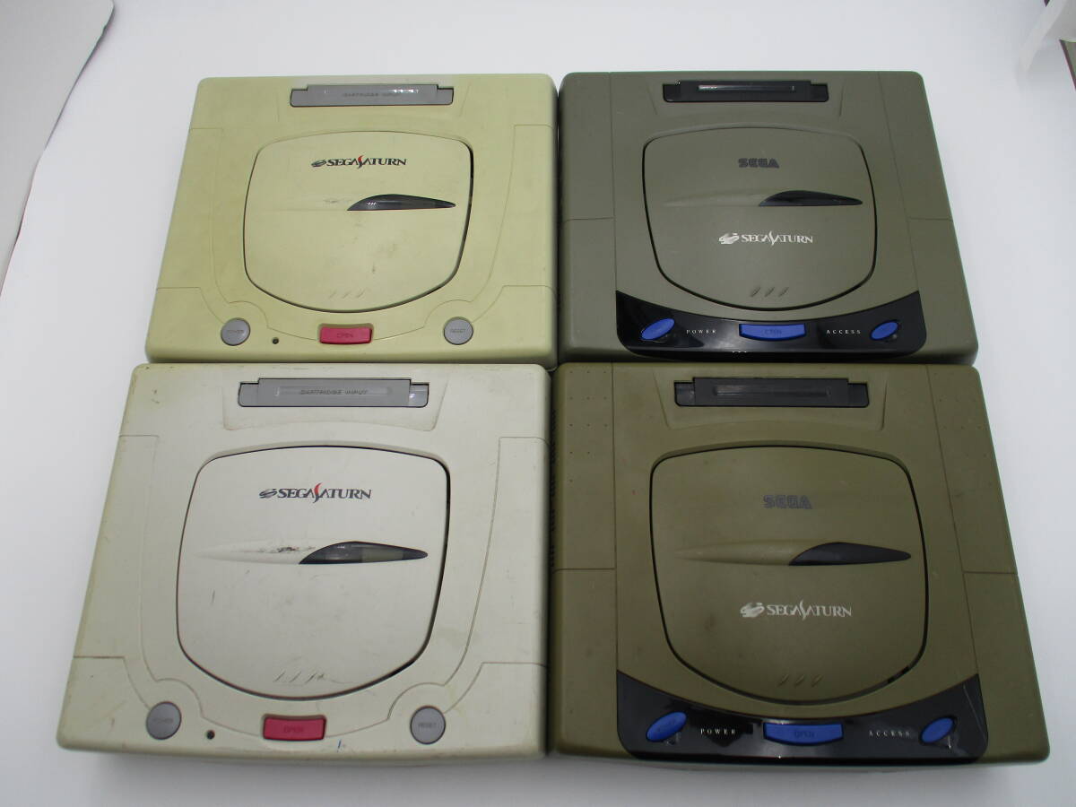 1円スタート！ レトロ ゲーム まとめ売り SEGA セガサターン セガ 本体 SEGA SATURN まとめ セット 未検品 ジャンク品（本体‐18）の画像1