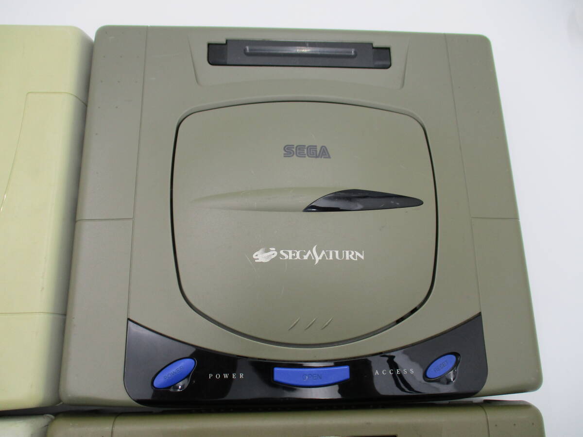 1円スタート！ レトロ ゲーム まとめ売り SEGA セガサターン セガ 本体 SEGA SATURN まとめ セット 未検品 ジャンク品（本体‐18）の画像6