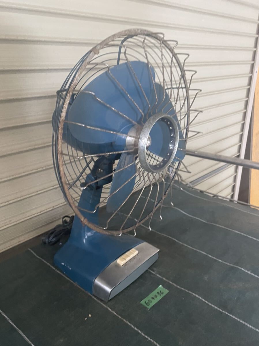 ★ 「FUJI SILENT FAN FKS3061 扇風機」富士電機 レトロ扇風機 昭和レトロ 当時物 ジャンク扱い★kamrecyの画像3