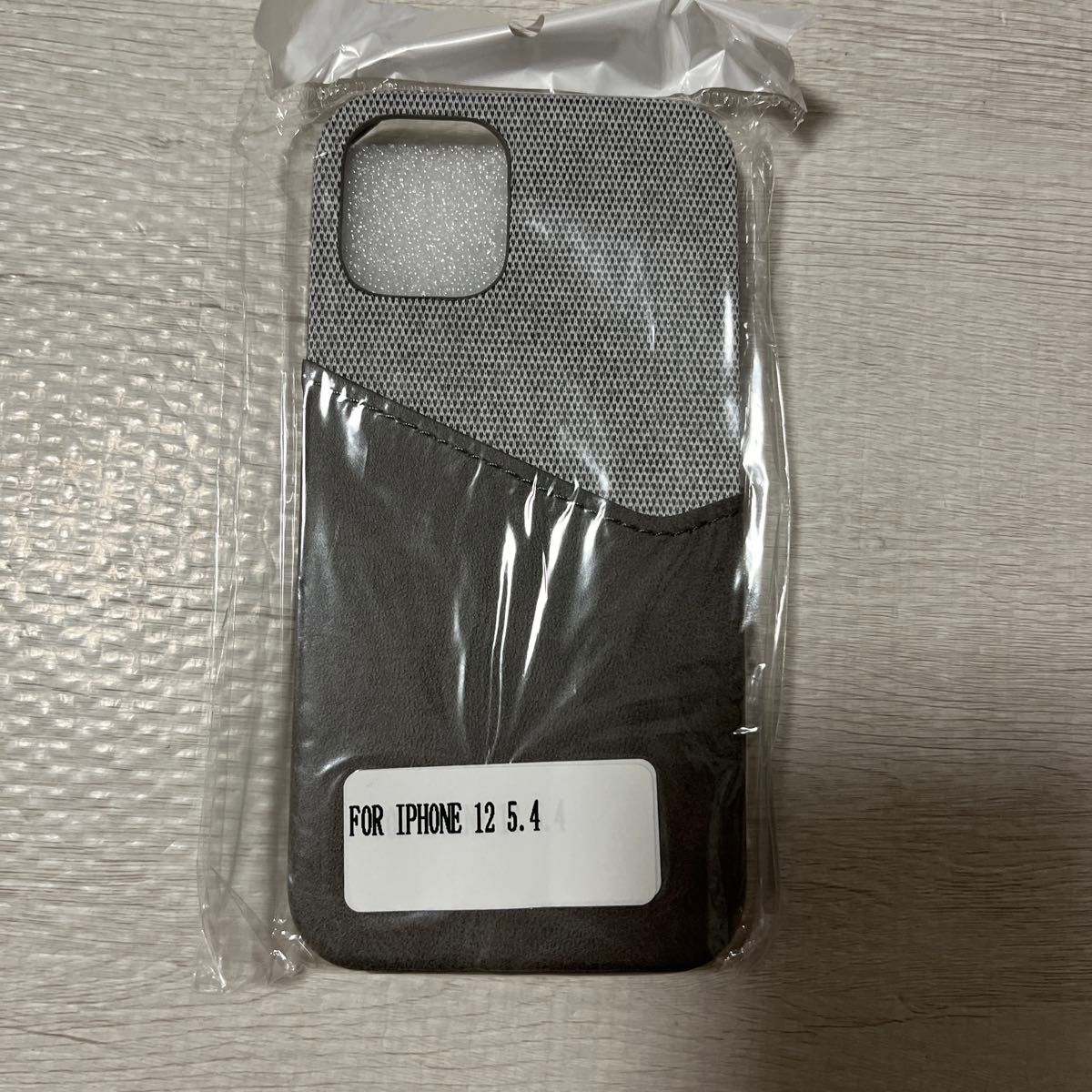 iPhone 12 mini 5.4インチ ケース カバー ハードケース グレー