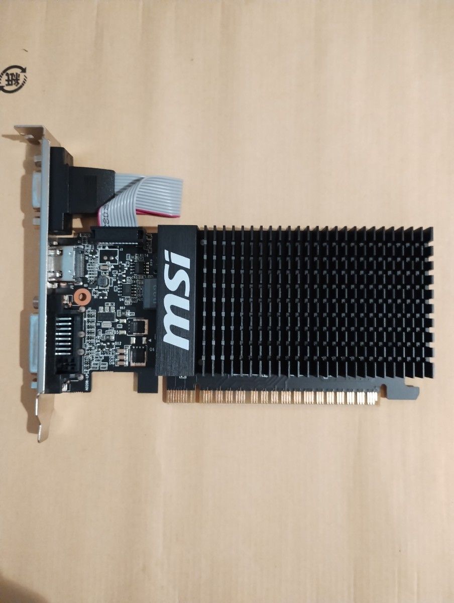 msi GT710 2GB HDMI　ファンレス GT710 2GD3H LP ビデオカード グラフィックボード