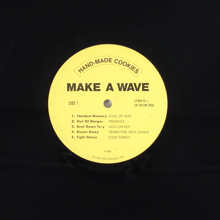 MAKE A WAVE HAND-MADE COOKIES PART 2 自主制作 LM-1782 Jポップの画像3