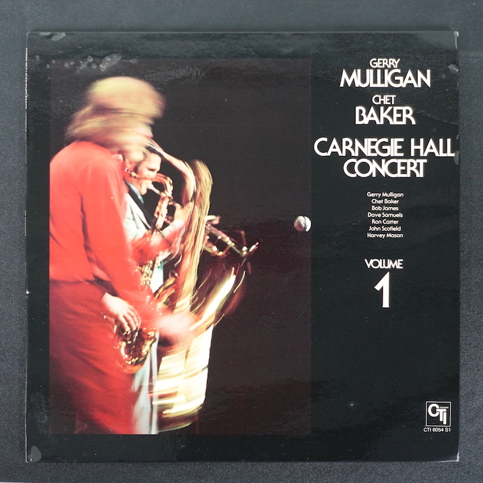 GERRY MULLIGAN CHET BAKER CARNEGIE HALL CONCERT RVG CTI6054S1 ジャズ_画像1