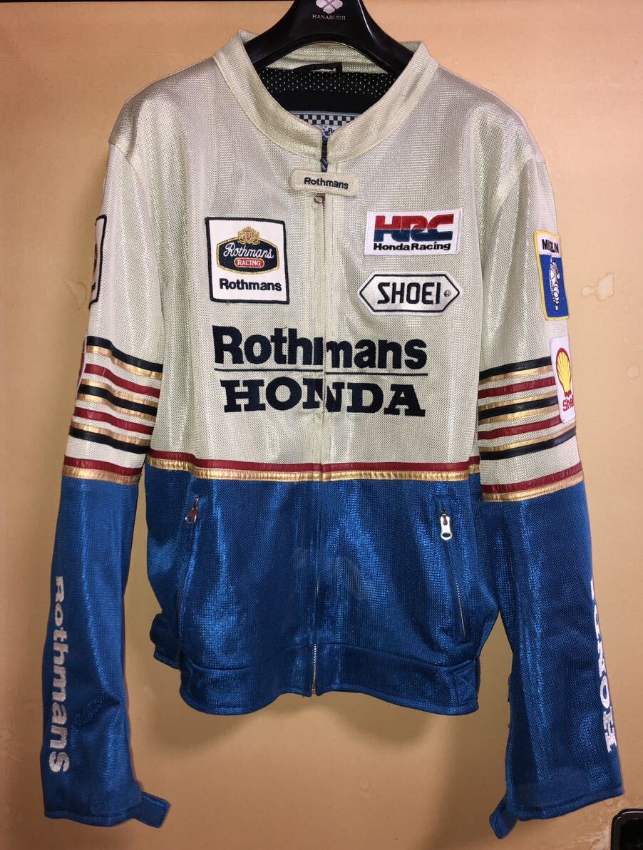 ホンダ Rothmans メッシュジャケット バイク ロスマンズ メンズ NSR NS CBの画像1