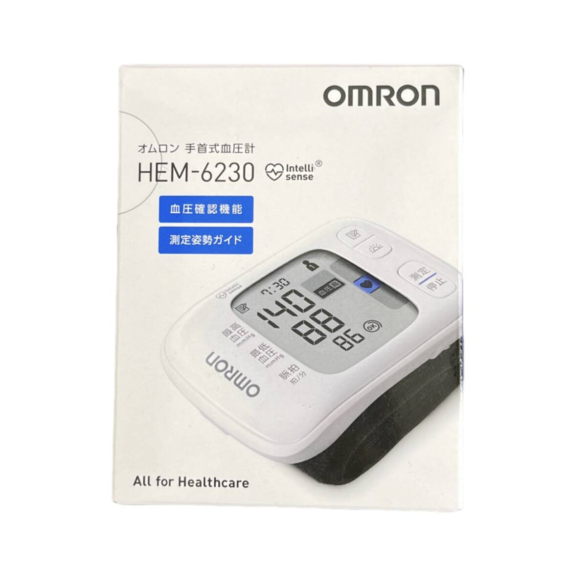 【新品保管】OMRON オムロン 手首式血圧計 HEM-6230 （KN）の画像3