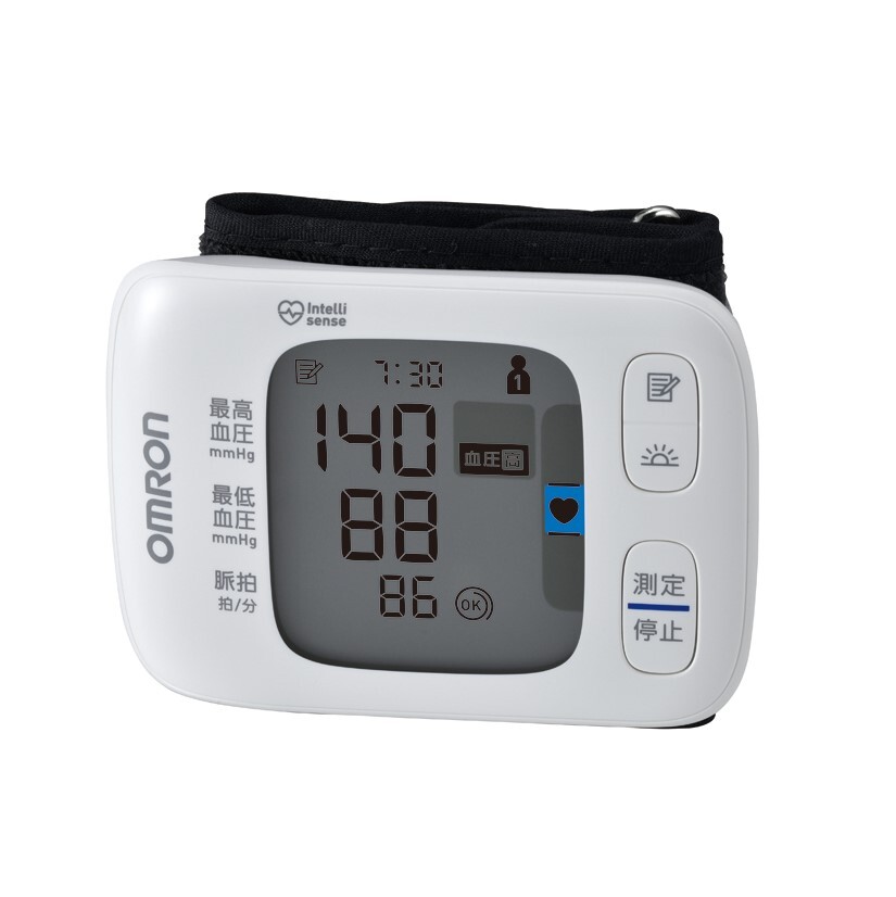 【新品保管】OMRON オムロン 手首式血圧計 HEM-6230 （KN）の画像1