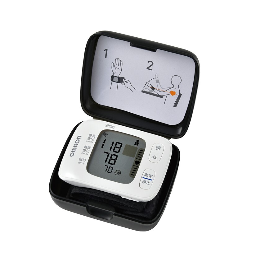 【新品保管】OMRON オムロン 手首式血圧計 HEM-6230 （KN）の画像2