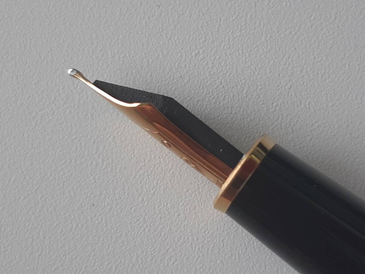 MONTBLANC モンブラン 万年筆 マイスターシュテュック 144 ブラック 14K B（太字）_画像10