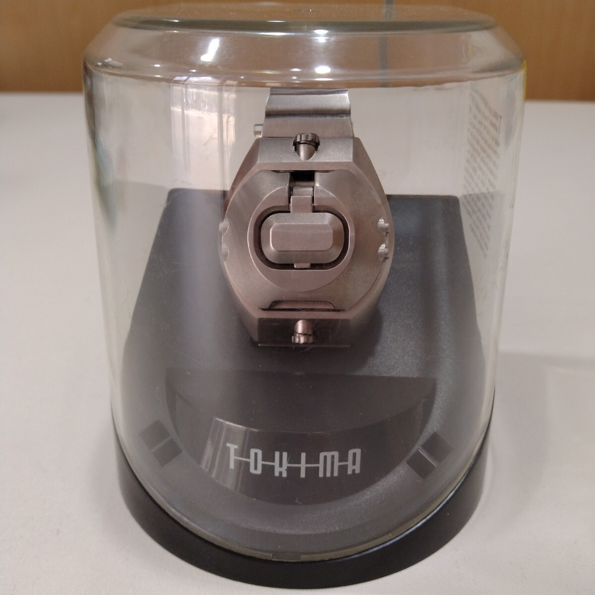 M04044 バンダイ ＴＯＫＩＭＡ 変形ロボット 腕時計 稼動品 の画像9
