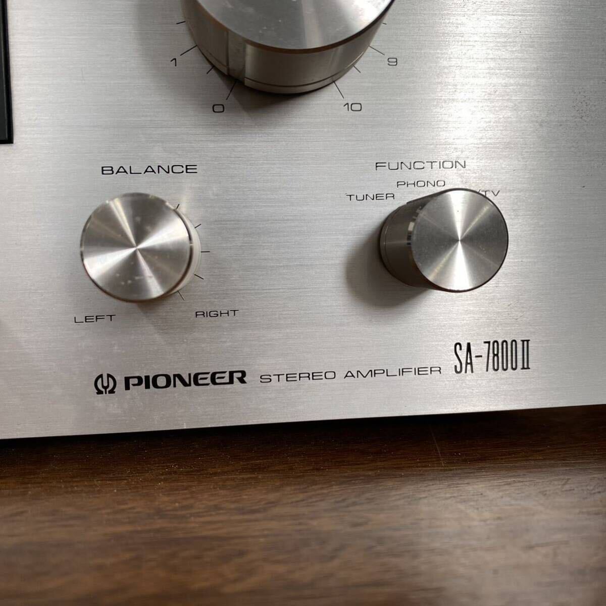 【送料無料】PIONEER SA-7800II ステレオプリメインアンプ 通電確認済みの画像2