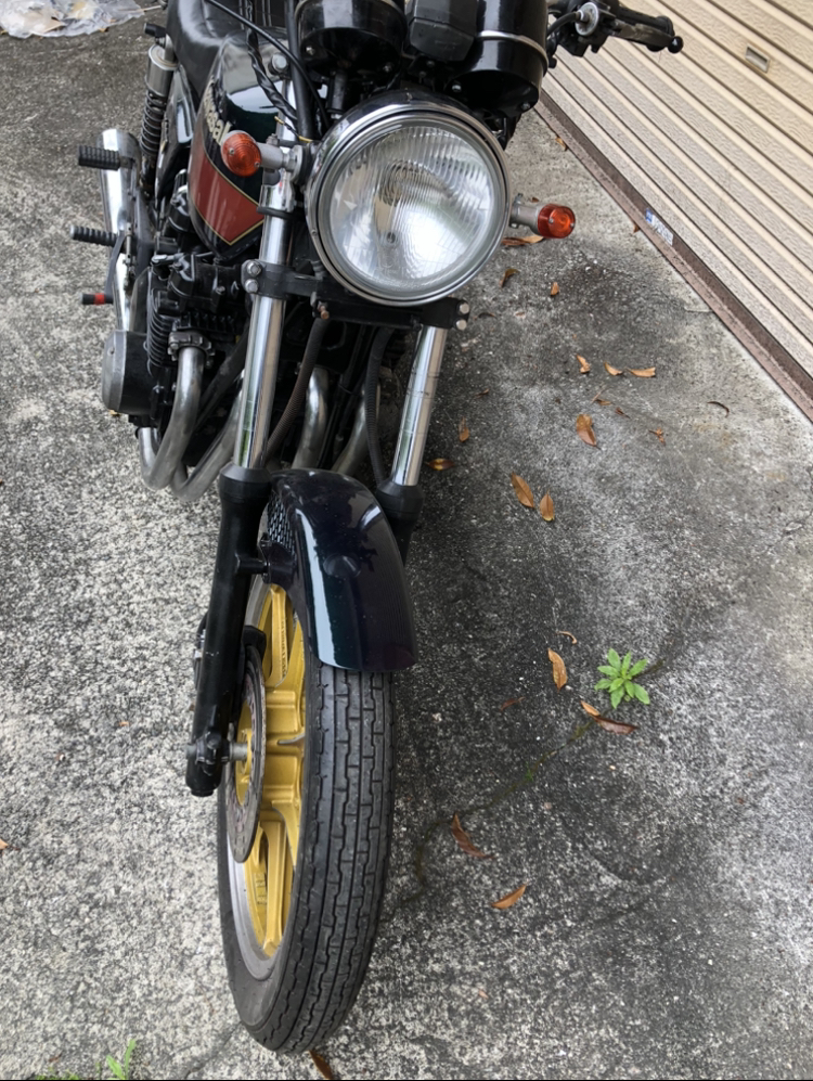 カワサキ Z400J 書類付レストアベース車 和歌山市〜の画像9