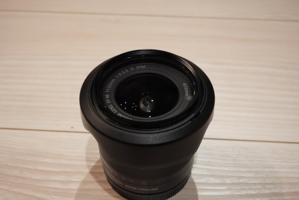 Canon EF-M 11-22mm F4-5.6 IS STM キヤノンの画像2