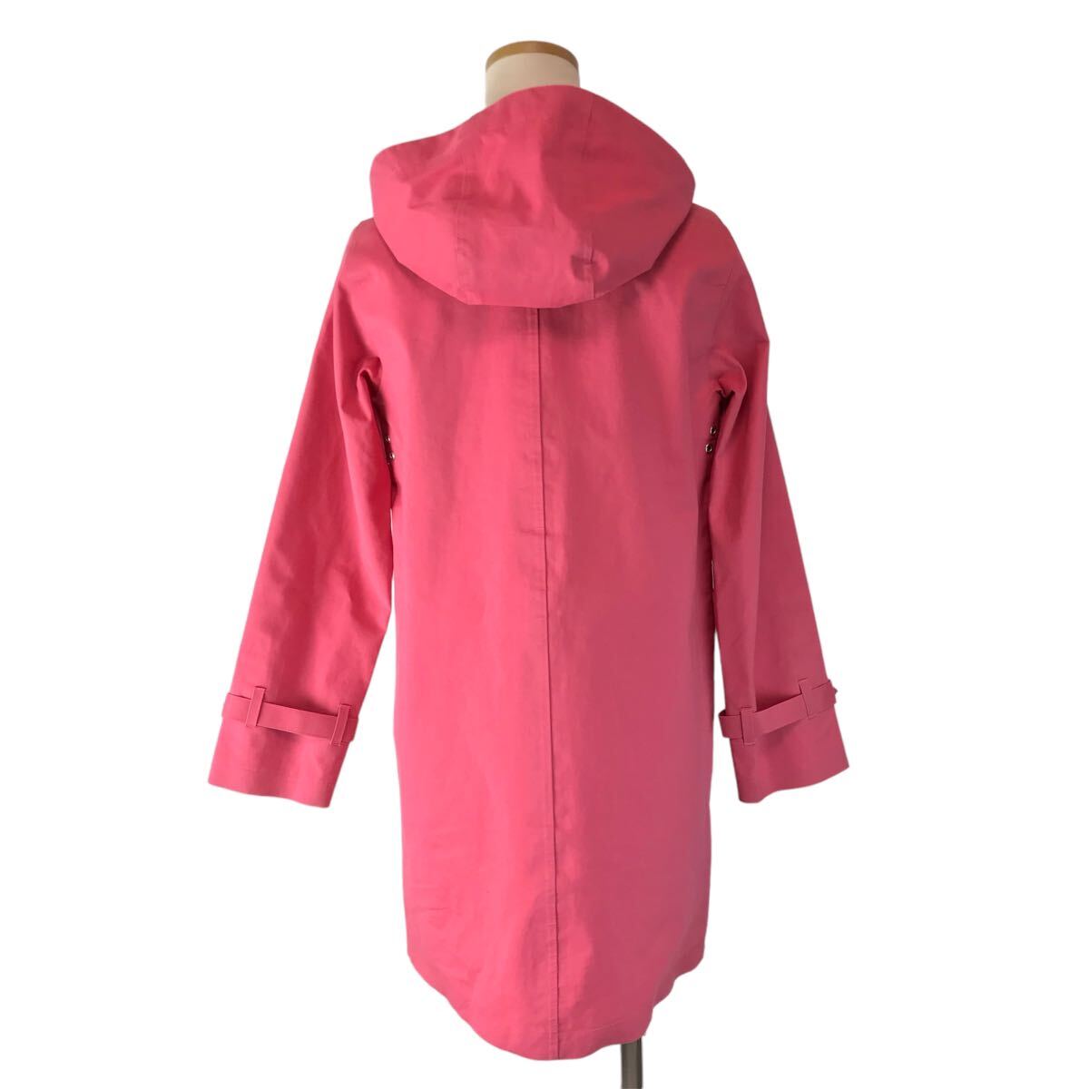 j207 MACKINTOSH Macintosh весеннее пальто жакет внешний розовый хлопок 100% 32 Scotland производства 