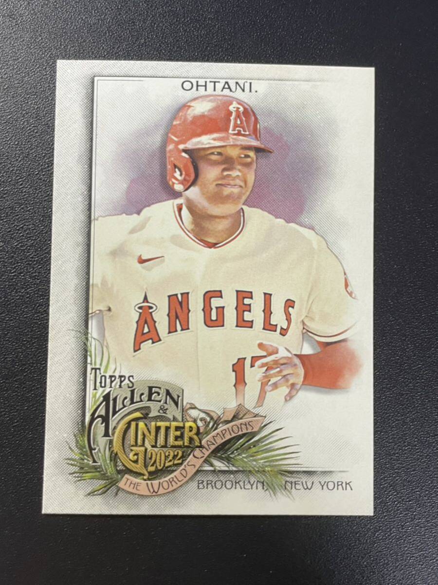 大谷翔平 2022 Topps ALLEN & GINTER Shohei Ohtani MLBカードの画像1