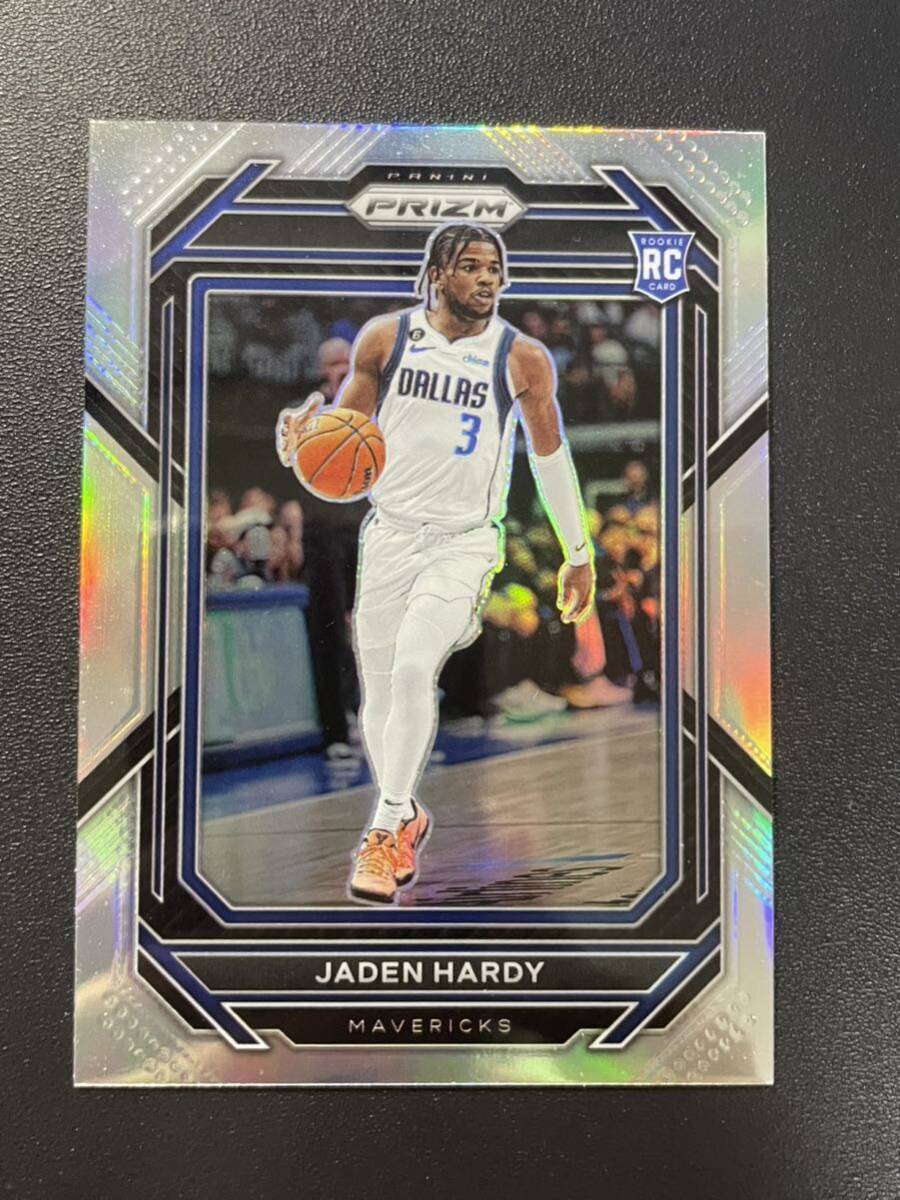Jaden Hardy RC 2022 Prizm SILVER Rookie Card NBAカードの画像1
