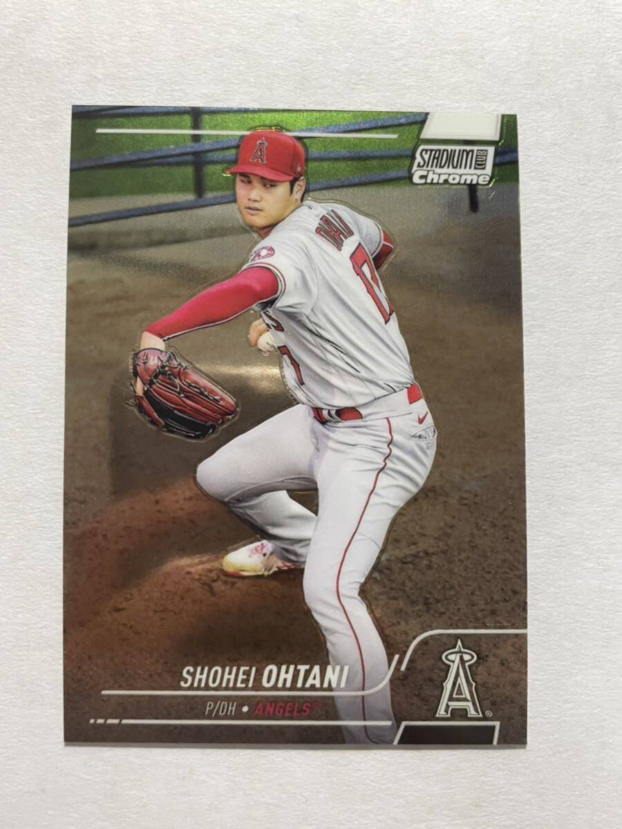 大谷翔平 2022 Topps Stadium Chrome Base Shohei Ohtani MLBカードの画像1