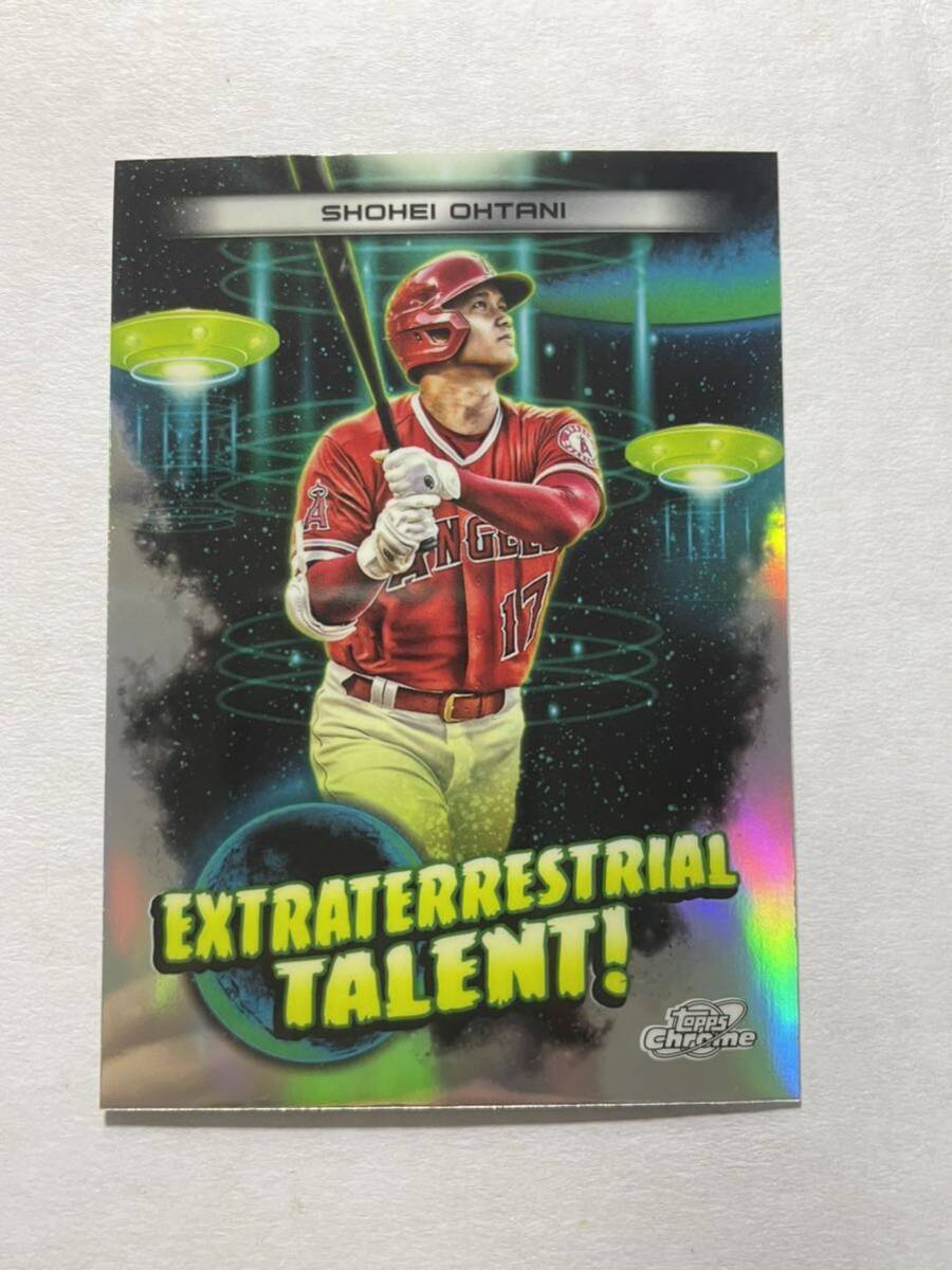 大谷翔平 2023 Topps Cosmic Extraterrestrial Talent インサート Shohei Ohtani MLBカード の画像1