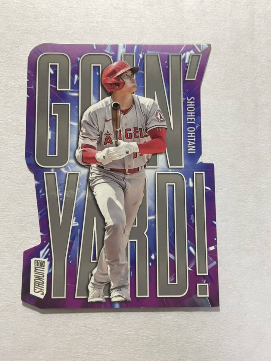 大谷翔平 2023 Topps Stadium Goin Yard Die Cut ダイカット Shohei Ohtani ドジャース MLBカードの画像1